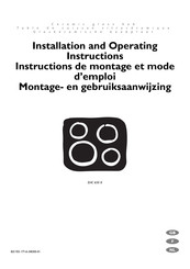 Zanussi EHC 650 X Installation And Operating Instructions Manual