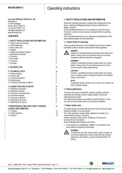 ebm-papst W2E208-BA86-51 Operating Instructions Manual