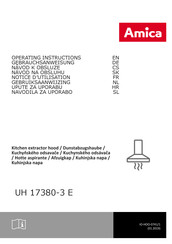 Amica UH 17380-3 E Operating Instructions Manual