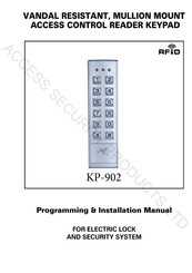 Access Security Products KP-902 Programming & Installation Manual