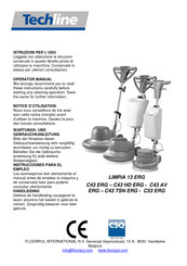 Floorpul Techline LIMPIA 13 ERG Operator's Manual