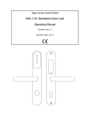 Roger RWL-2-SL Operating Manual