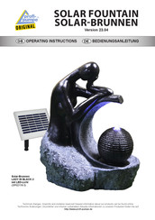 Profi-pumpe SP02116-3 Operating Instructions Manual