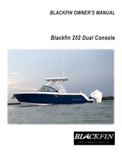 Blackfin 252 Dual Console Owner's Manual