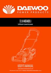 Daewoo DLM4040Li User Manual