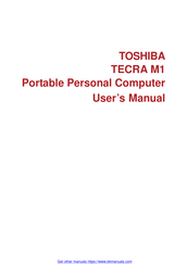 Toshiba PT930 User Manual