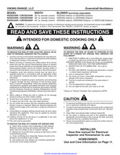Viking Range VIDV500 Manual