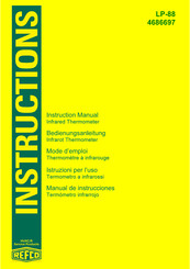 Refco LP-88 Instruction Manual