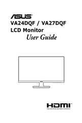 Asus VA27DQF User Manual
