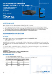 Kon-TEC KT-LFPES512100 Instructions
