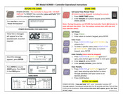 OES ISC-9000 Operational Instructions