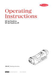 Fronius WF 25i FlexDrive JM Operating Instructions Manual