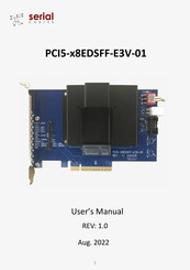 Serial Cables PCI5-x8EDSFF-E3V-01 User Manual