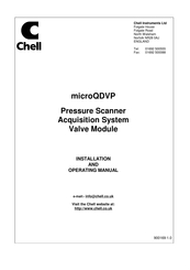 Chell microQDVP Installation And Operating Manual