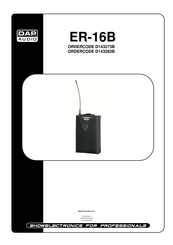 DAPAudio D143282B Manual