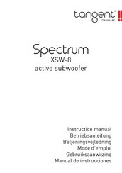 Tangent Spectrum XSW-8 Instruction Manual