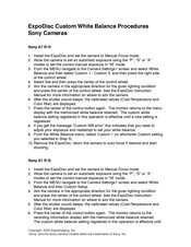 Sony A55 Quick Start Manual