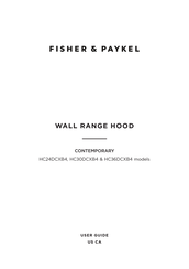 Fisher & Paykel CONTEMPORARY HC30DCXB4 User Manual