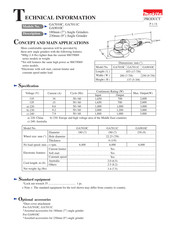 Makita GA7011C Technical Information