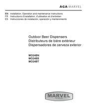 AGA MARVEL MO24BT Installation, Operation And Maintenance Instructions