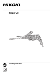 Hikoki DH 26PMX Handling Instructions Manual