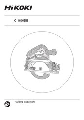 Hikoki C 1806DB Handling Instructions Manual