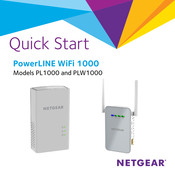 Netgear PowerLINE WiFi 1000 Quick Start Manual