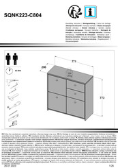 Forte SQNK223-C804 Assembling Instruction