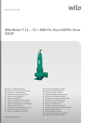 Wilo T 24 Installation And Operating Instructions Manual