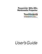 Touchboards PowerLite 822+ User Manual