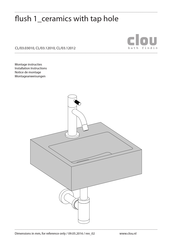 Clou Flush 1 CL/03.12010 Installation Instructions Manual