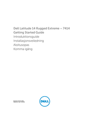 Dell Latitude 7414 Getting Started Manual
