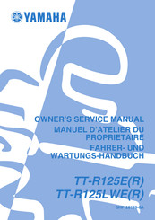 Yamaha TT-R125E(R) Owner's Service Manual
