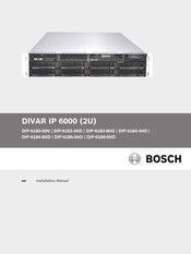 Bosch DIVAR IP 6000 (2U) Instruction Manual