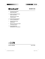 EINHELL BG-EM 1030 Original Operating Instructions