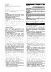 Scheppach GG7600 Manual