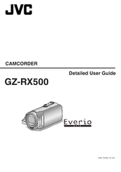 JVC Everio GZ-RX500 User Manual