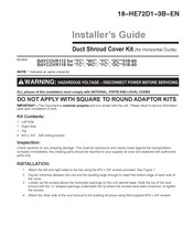 Trane BAYCOVR112 Installer's Manual
