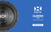 NVX VS Series User Manual