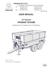 PRONAR T679/4M User Manual