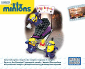 Mega Bloks minions Vampire Surprise Manual
