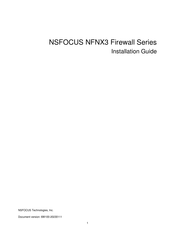 NSFOCUS NFNX3 Series Installation Manual