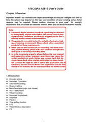 MyGica ATSC/QAM A681B User Manual