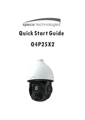 Speco O4P25X2 Quick Start Manual