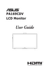 Asus PA169CDV User Manual
