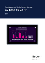 Beijer Electronics X2 base 15 v2 HP Hardware And Installation Manual