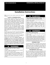 Carrier KGACK0101HCK Installation Instructions
