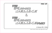 TVS KING DELUXE PLUS Owner's Manual
