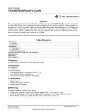 Texas Instruments TCA6507EVM User Manual
