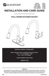 Glacier bay 67551-0001 Installation And Care Manual